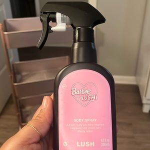Barbie x Lush body spray